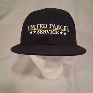 Embroidered K-Products UPS Strapback Hat  : Dark Brown & Gold